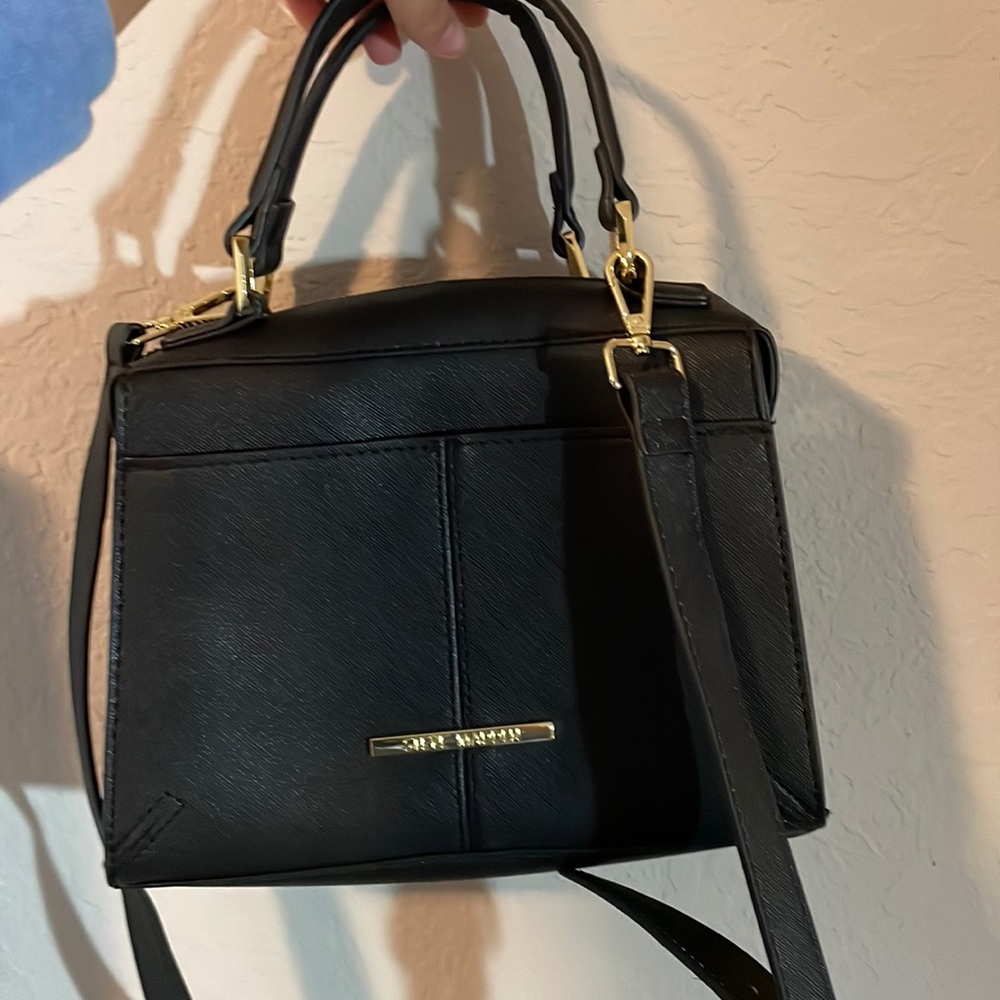 Steve Madden black crossbody purse